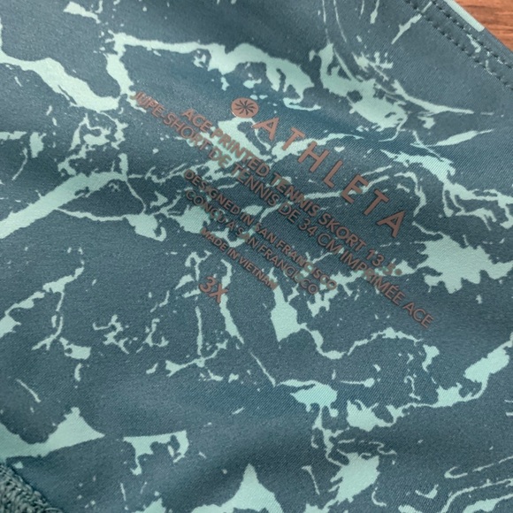 Athleta Ace Printed Tennis Skort 13.5 - Picture 7 of 9